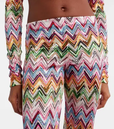 Missoni Zigzag high-rise flared pants | Thumbnail 4