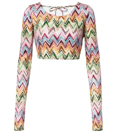 Missoni Zigzag crop top | Thumbnail 1