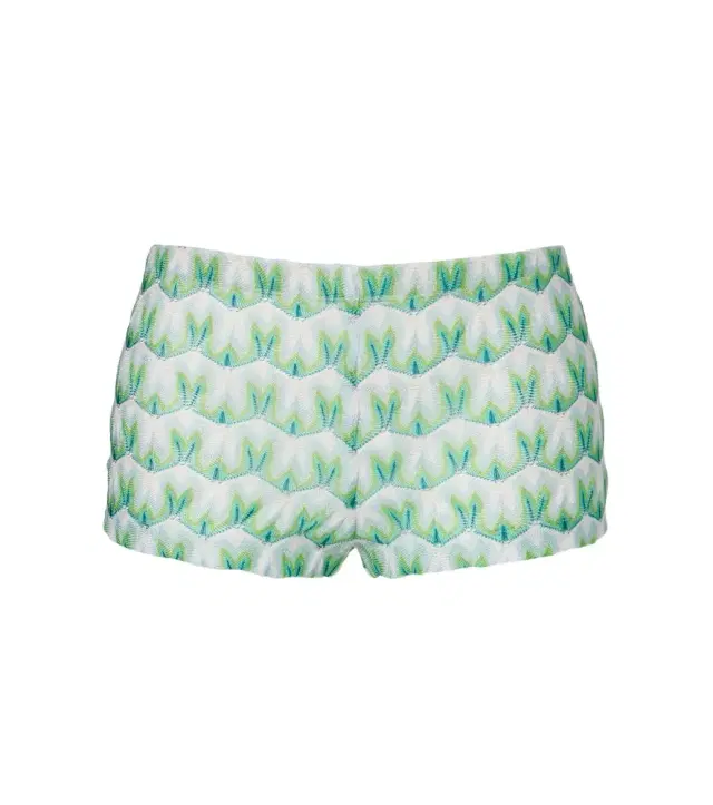 Knitted micro shorts
