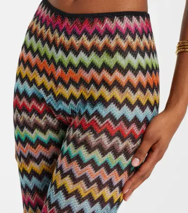 Missoni Zigzag lamé flared pants | Thumbnail 4 Missoni Zigzag lamé flared pants | Thumbnail 4