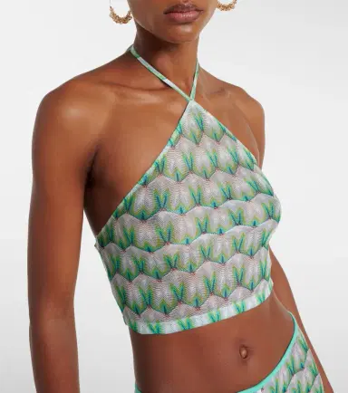 Missoni Halterneck crop top | Thumbnail 4 Missoni Halterneck crop top | Thumbnail 4