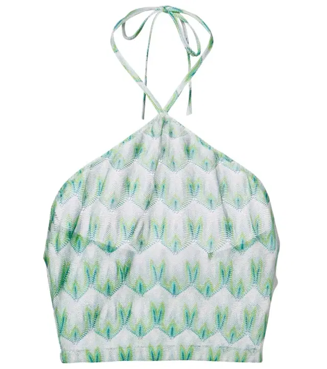 Halterneck crop top