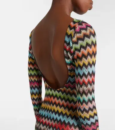 Missoni Zigzag lamé beach cover-up | Thumbnail 4