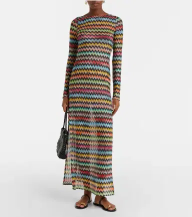 Missoni Zigzag lamé beach cover-up | Thumbnail 5