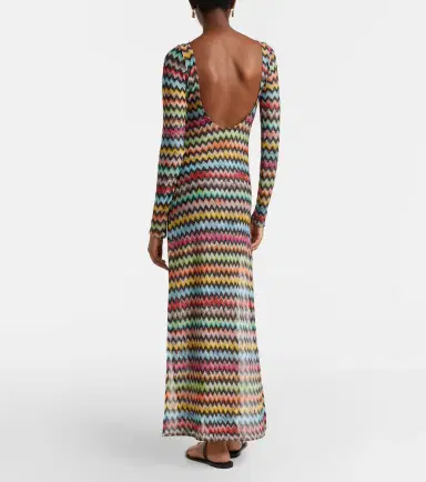 Missoni Zigzag lamé beach cover-up | Thumbnail 6