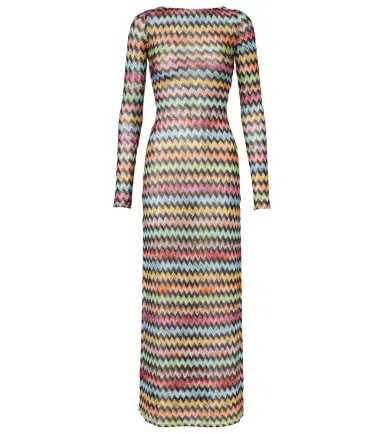 Missoni Zigzag lamé beach cover-up | Thumbnail 1