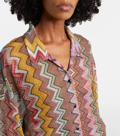 Missoni Zigzag lamé shirt | Thumbnail 6