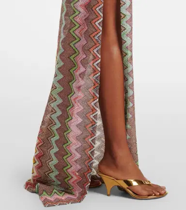 Missoni Zigzag lamé wrap skirt | Thumbnail 5