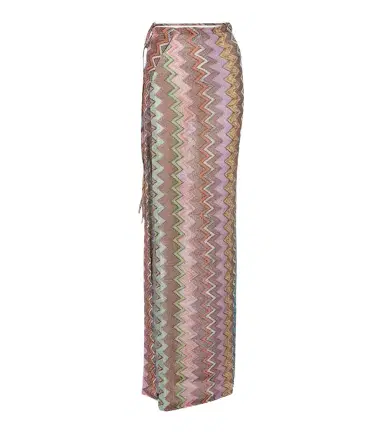 Missoni Zigzag lamé wrap skirt | Thumbnail 1