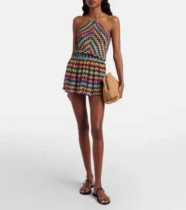 Missoni Zigzag lamé playsuit | Thumbnail 5