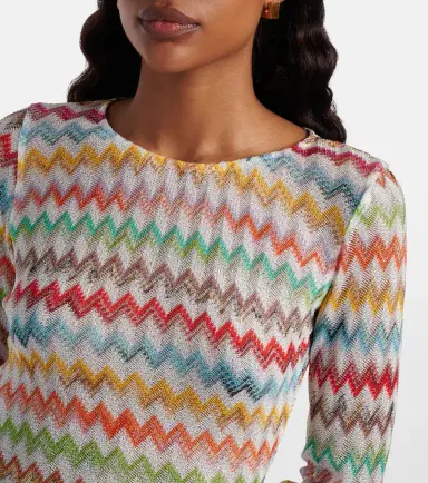 Missoni Zigzag lamé minidress | Thumbnail 2 Missoni Zigzag lamé minidress | Thumbnail 2