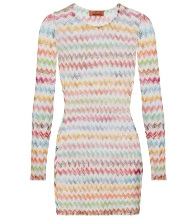 Missoni Zigzag lamé minidress | Thumbnail 1 Missoni Zigzag lamé minidress | Thumbnail 1
