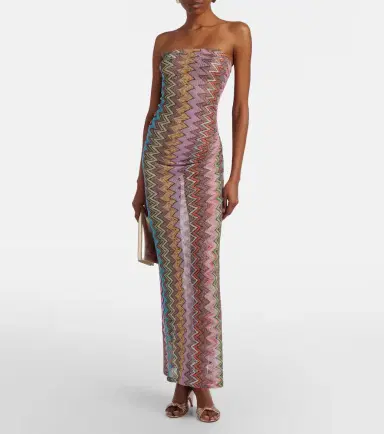 Missoni Zigzag lamé maxi dress | Thumbnail 2