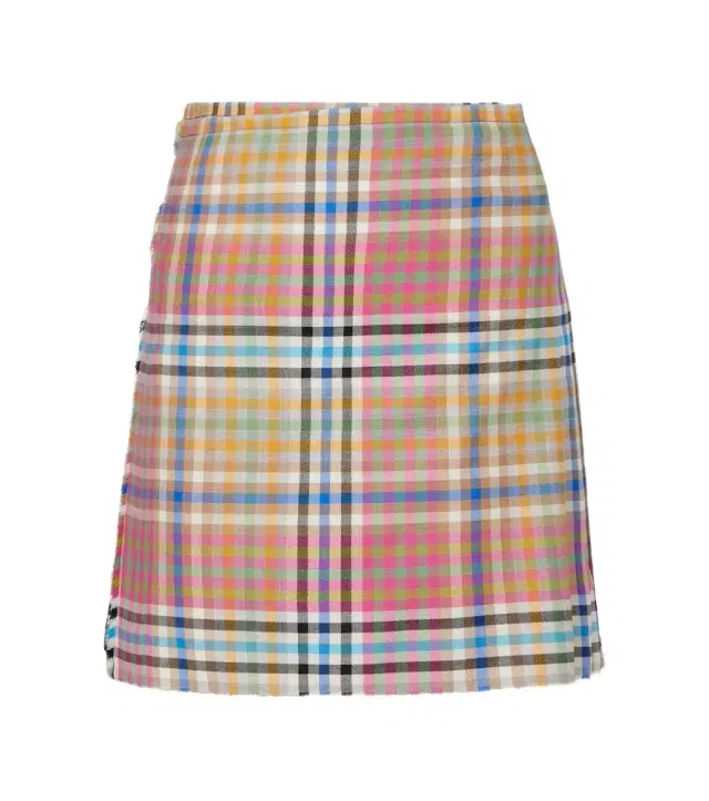 Vivienne Westwood Tartan virgin wool kilt