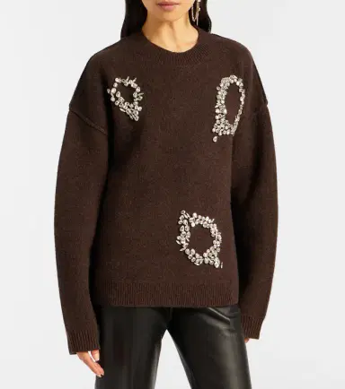 Jacques Wei Embroidered wool sweater | Thumbnail 6