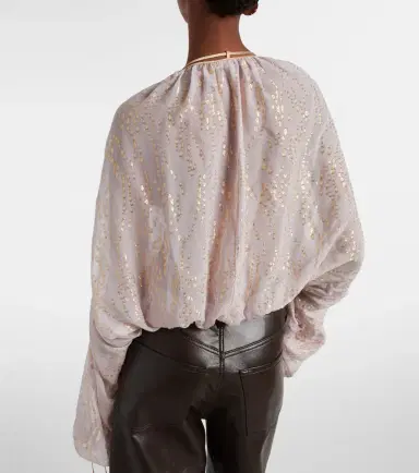 Jacques Wei Ruffled silk-blend shirt | Thumbnail 4 Jacques Wei Ruffled silk-blend shirt | Thumbnail 4
