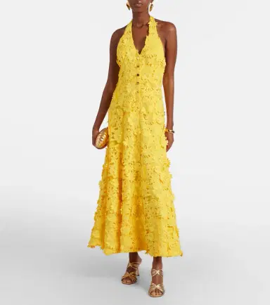 Leo Lin Juliette lace maxi dress | Thumbnail 3