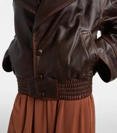 Jacques Wei Leather biker jacket | Thumbnail 5 Jacques Wei Leather biker jacket | Thumbnail 5
