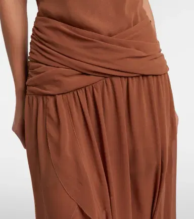 Jacques Wei Draped ruffled maxi dress | Thumbnail 2 Jacques Wei Draped ruffled maxi dress | Thumbnail 2