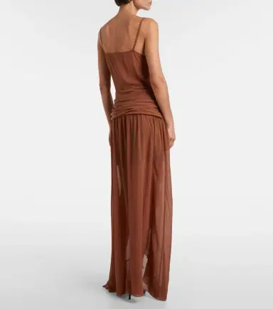 Jacques Wei Draped ruffled maxi dress | Thumbnail 5 Jacques Wei Draped ruffled maxi dress | Thumbnail 5