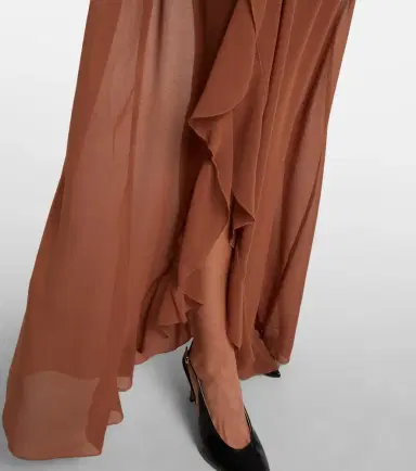 Jacques Wei Draped ruffled maxi dress | Thumbnail 6 Jacques Wei Draped ruffled maxi dress | Thumbnail 6