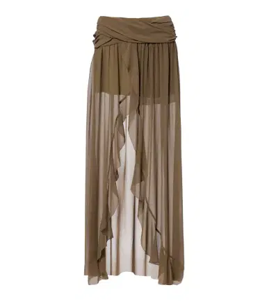 Jacques Wei Asymmetric draped maxi skirt | Thumbnail 1