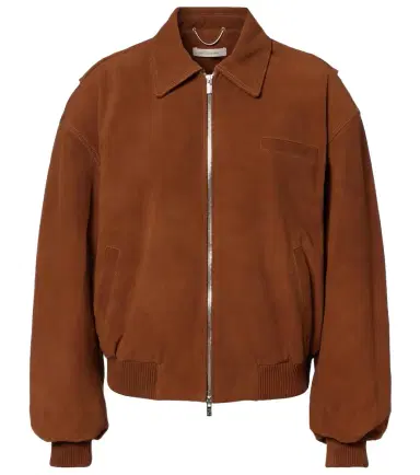 Jacques Wei Suede bomber jacket | Thumbnail 1 Jacques Wei Suede bomber jacket | Thumbnail 1