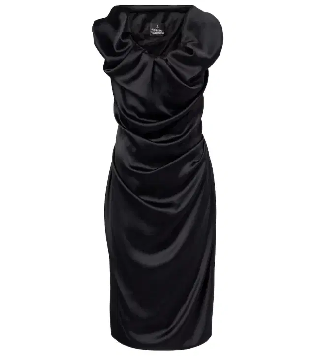 Vivienne Westwood Rill draped midi dress