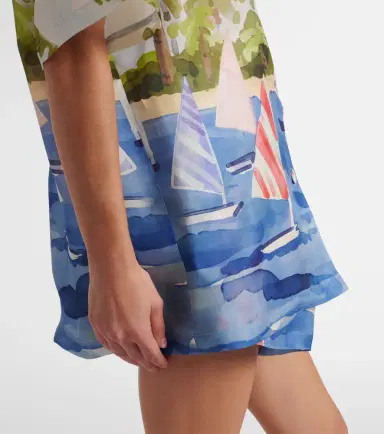 Leo Lin Casey printed silk shirt | Thumbnail 3