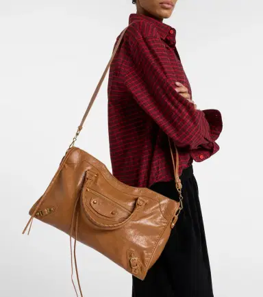 Balenciaga Le City Medium leather top-handle bag | Thumbnail 4 Balenciaga Le City Medium leather top-handle bag | Thumbnail 4