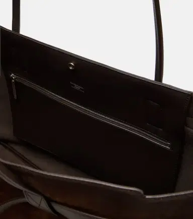 Balenciaga Bel Air Large suede tote bag | Thumbnail 3