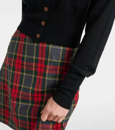 Vivienne Westwood Bea cropped wool and silk cardigan | Thumbnail 2 Vivienne Westwood Bea cropped wool and silk cardigan | Thumbnail 2