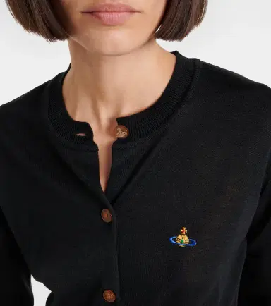 Vivienne Westwood Bea cropped wool and silk cardigan | Thumbnail 5 Vivienne Westwood Bea cropped wool and silk cardigan | Thumbnail 5