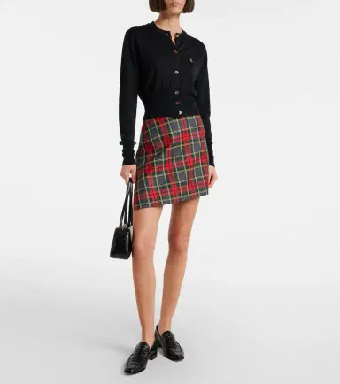 Vivienne Westwood Bea cropped wool and silk cardigan | Thumbnail 7 Vivienne Westwood Bea cropped wool and silk cardigan | Thumbnail 7