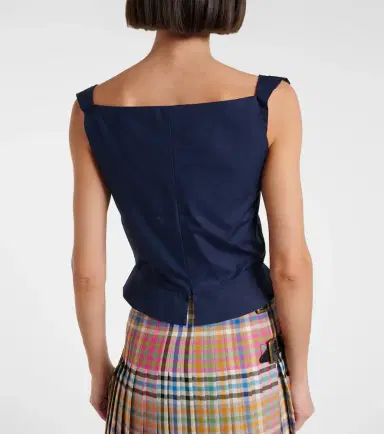 Vivienne Westwood Sunday cotton bustier top | Thumbnail 5