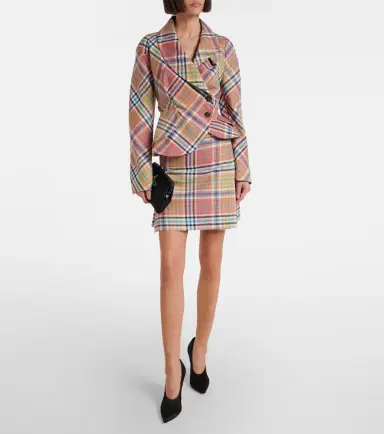Vivienne Westwood Stormy asymmetric wool blazer | Thumbnail 2