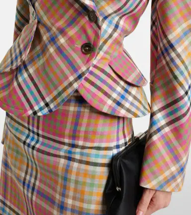 Vivienne Westwood Stormy asymmetric wool blazer | Thumbnail 5