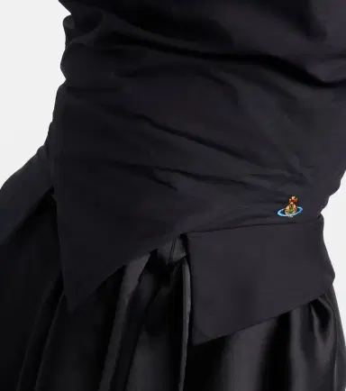 Vivienne Westwood Ginnie draped cotton bustier | Thumbnail 2