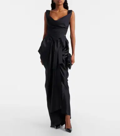 Vivienne Westwood Ginnie draped cotton bustier | Thumbnail 5