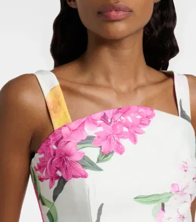 Leo Lin Isadora printed linem-blend top | Thumbnail 5 Leo Lin Isadora printed linem-blend top | Thumbnail 5