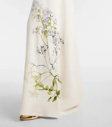 Monique Lhuillier Floral gown | Thumbnail 3
