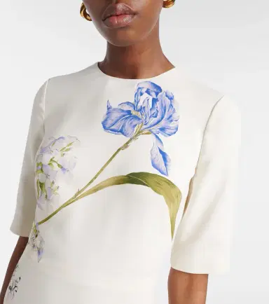 Monique Lhuillier Floral gown | Thumbnail 4