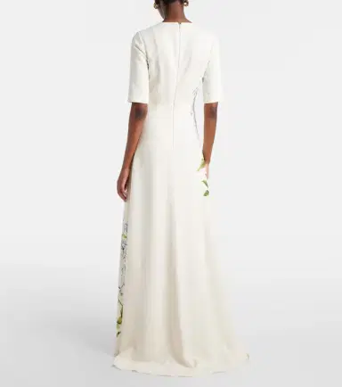 Monique Lhuillier Floral gown | Thumbnail 5