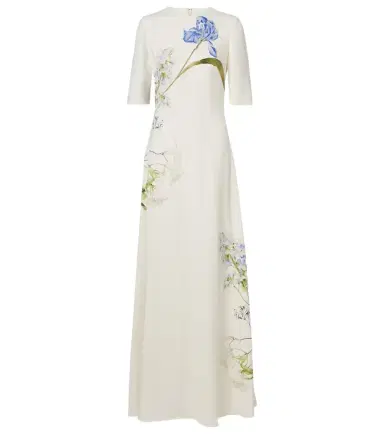 Monique Lhuillier Floral gown | Thumbnail 1