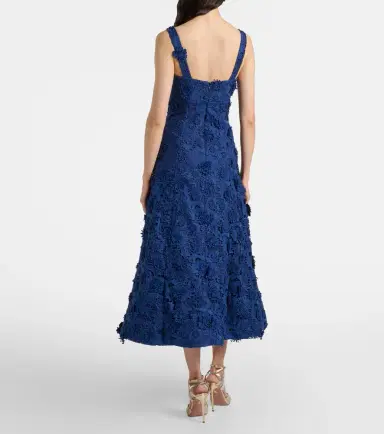 Leo Lin Odette lace midi dress | Thumbnail 4