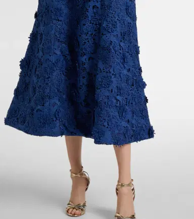 Leo Lin Odette lace midi dress | Thumbnail 5