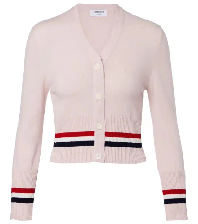 Thom Browne Cropped cashmere cardigan