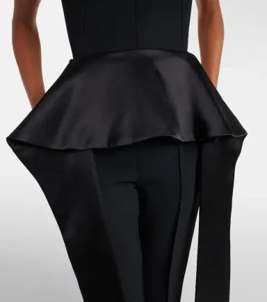 Maticevski Frame peplum satin top | Thumbnail 2