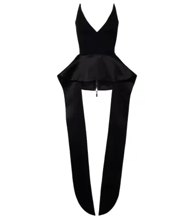 Maticevski Frame peplum satin top | Thumbnail 1
