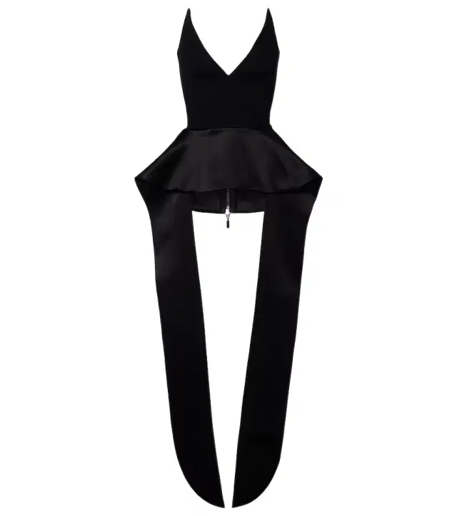 Maticevski Frame peplum satin top